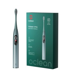 歐可林 Oclean X Pro 升級版APP智慧型音波電動牙刷_送牙刷收納旅行盒, 晨霧綠+贈BB01旅行盒, 1個, XPro