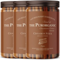 푸로가닉 프리미엄 시나몬 스틱, 3개, 80g