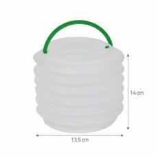 이즈벨 미술용 자바라 물통 대 16x16x13cm 수채화물통, 상세페이지 참조