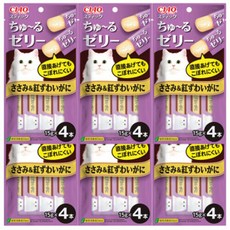 이나바 챠오스틱 츄르젤리 고양이 간식 닭가슴살게 (TSC-124)x6개, 단일구성