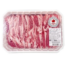 코스트코 캐나다산 냉장돈육 삼겹살 구이용 3kg 원산지 캐나다