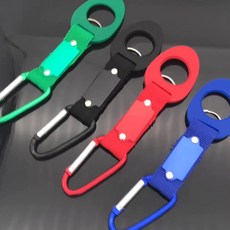 까마느 여행용 카라비너 물병 홀더 5p, 5개, 5가지색상 혼합