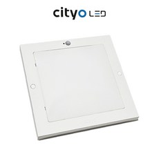 LED 바로 슬림 엣지 타입 사각 센서등 21W형 220파이(8인치) 드레스룸 복도 창고 베란다 현관, 1개