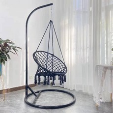가정용 실내 발코니 해먹 그네, 2. 블랙