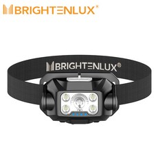 BRIGHTENLUX 防水LED頭燈, 白光 WRGB燈泡, 1個
