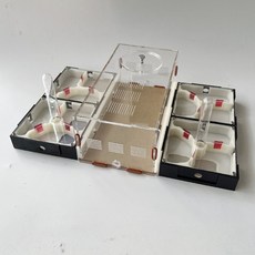 확장형 조립식 개미집 사육 상자 아크릴 둥지 앤트하우스 키트 키우기 개미, 7. 패키지 5 (무료) 습식2+일반2+중간