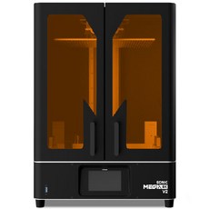 Sonic Mega 8K V2 高精度3D列印機，快速成型，操作簡單，細節精緻呈現, 黑橘殼