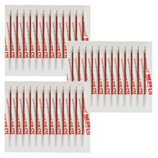 모나미 영심153리필(0.7mm), (적색/12EA/DM510013)3다스