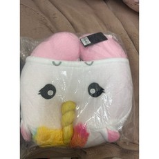 Forever 21 動物造型連帽頸枕, 獨角獸粉