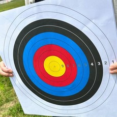 양궁 화살 과녁 종이 10매 세트 실내 게임 사격 과녁 판, 1개, 상세페이지 참조