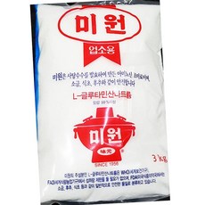 대상 업소용 미원 3kg 조미료, 1개