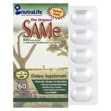 뉴트라라이프 The Original SAMe 400mg 장용 코팅 정제 60정, 120g, 1개