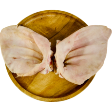 (한마음 미트) 국내산 한돈 돼지 꼬들꼬들 귀 (냉동), 1세트, 500g