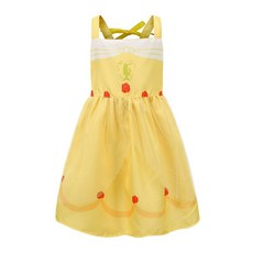 MONI 공주앞치마 여아앞치마원피스 요리 키즈 드레스 역할 놀이 선물 어린이