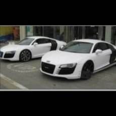 汽車標誌, 汽車改裝全車身改色膜變色磨砂氣槽啞亞光膜白貼紙, 汽車改裝全車身改色膜變色磨砂氣槽啞亞光膜白貼紙