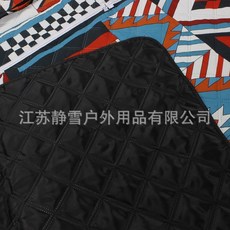 臺灣熱銷超聲波野餐墊 戶外加厚防水墊 便攜收納 野炊沙灘露營隔髒墊, 拉鏈款-異域風情,200*150cm