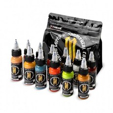 XTREME 經典配色 Ink Rodrigo 12色組 專業刺青紋身色料 (1oz), 1個, 限定酷澎官網, 經典配色12色