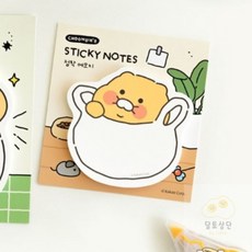 [달토상단] [춘식이] 오디너리 형태 스티키메모지, 봉지