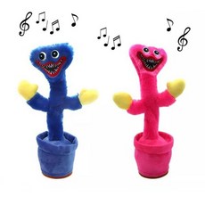 허기워기 키시미시 선인장 녹음 인형 말 따라하는 댄싱 피규어 틱톡 SNS 장난감 퍼피 플레이타임 게임, 선인장버전(랜덤출고), 1개