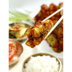 국산 특상 상주오이로 만든 오이소박이 1kg 철구네반찬 당일생산 오이소박이, 1개