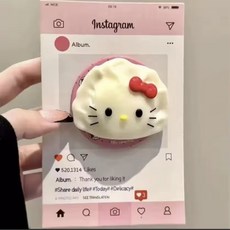 러블린 l 만두 키티 스마트톡 . 맥세이프톡. 스마트그립, 1개, 만 두