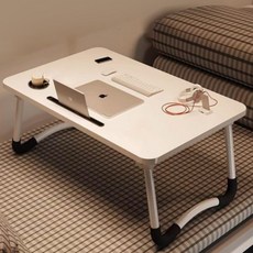접이식 테이블 좌식책상 캠핑테이블 미니 보조 책상, 화이트-DM338