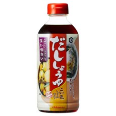 KIKKOMAN 龜甲萬 日本進口3倍濃縮昆布醬油 海鮮專用調味醬 1L 湯底/麵食/沾醬用, 1個, 500ml