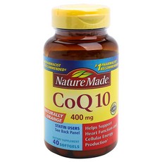 NatureMade 萊萃美 輔酶Q10軟膠囊 400mg, 1個, 40 件