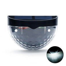 태양광 LED 조명 야외 정원 장식 기둥 램프 방수 거리 잔디 파티오, 01 B Black, 01 Cold Light