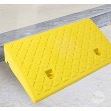 YGSA 휠체어 경사판 옐로우 50x27x7cm 문턱받침대