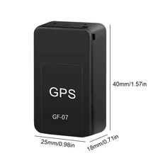 GF-07 GPS 트래커 자기 미니 자동차 트래커 분실 방지 청소년 애완 동물 로케이터 방수 SI 메시지 포지셔너