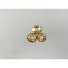 TiONLY 鈦鴻利 M8 特規墊片 (3mm), 1個, 3mm 金色