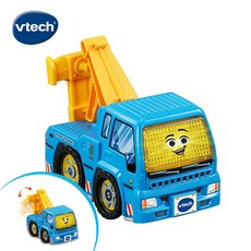 Vtech 聲光城市嘟嘟車(多款任選) 救援消防車 救援拖車 救援直升機 救援隊 聲光玩具 互動 音樂 歌曲 短語 感應, 藍色, 1個