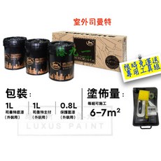 鈴鹿 司曼特 外牆漆 室外 仿清水模 含稅 送工具組 漆九一, 605,司曼特＋塑料抹刀 (超取最多一件）
