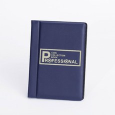 120 포켓 동전 수집 도서 홀더 앨범 기념 주최자 보관 DS-AA, Blue B 120 Pockets