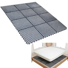 플라스틱 통기성 매트리스 언더레이 패드 210.8 x 149.9cm(83 x 59인치) 통기성 메시 패드 매트리스 RV 보트 캠핑용 환기 공기 흐름 수면 수량 향상, 플라스틱 통기성 매트리스 언더레이 패드, 210.8 x