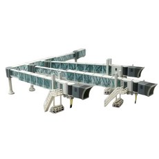 JC Wings 공항 탑승 브릿지 1/200 미니어처 모형 비행기 탑승교 채널 항공 도킹 LH2149, B. 단일 채널 LH2149, 1개