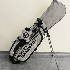 新款高爾夫球包卡梅隆支架包男女通用球袋 時尚輕便多功能高爾夫球袋, 灰色, 1個
