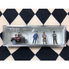 1:87 HO比例 人物模型 歐洲古典人物 小人偶 德國 塑膠材質 2cm, 參考詳情頁
