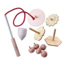 나무팽이 민속팽이 도토리팽이 팽이만들기 - 소포장, 나무팽이(그리기)-5개