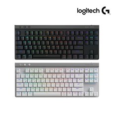 로지텍 G515 LIGHTSPEED TKL 무선 게이밍 키보드, 블랙, 920-012576, 적축