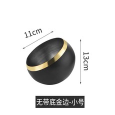 XFH 不鏽鋼防風煙灰缸 創意時尚煙灰缸 酒吧KTV辦公室適用 菸灰缸煙盅, 14無腳黑鈦, 1個