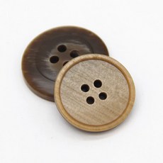 15 18 20 DI 23 남자 블랙 정장 블루 단추 25MM 의류 바지 수지 자켓 코트, [00] 20mm 15pcs, Beige