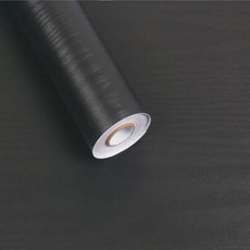 仿木紋PVC自黏式壁貼 45x1000公分 (防水), 1個, 黑