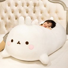 몰랑이 인형 바디필로우 대형 애착, A. 50cm, 3. 화이트 토끼