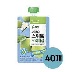 풀무원 풀스키친 스위트 우리매실 어린이 음료 주스 유치원주스, 40개, 100ml