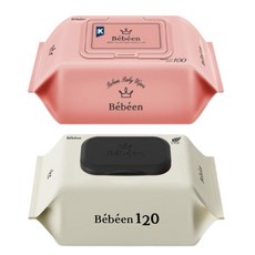 Bébéen 濕紙巾（100抽 & 120抽）, 1個, Bébéen濕紙巾 顏色隨機效期10月初, 120抽