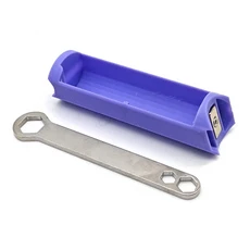 Brompton 자석 프레임 내부 보관 가방 및 렌치 자전거 장착 수리 상자에 대한 숨겨진 도구 복장, 01 Purple Box