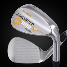 야마모토 M7 남성용 와이드솔 백스윙 웨지 115g스틸샤프트, 48도, 48도