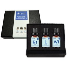 DOUX 精油禮盒組 10ML, 1個, 三入組